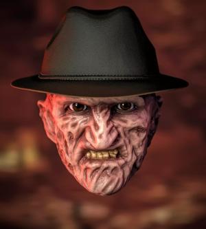 Freddy Kruger A Nightmare on Elm Street Robert Englund Head
