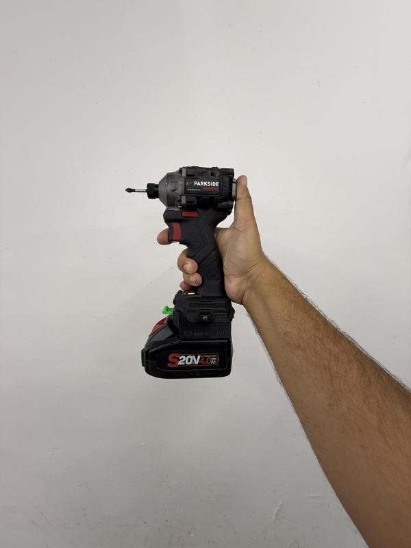 WOMAX S20 BATTERY ON PARKSIDE X20 TOOLS