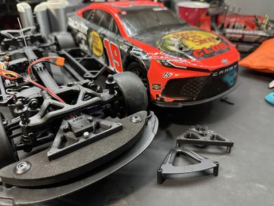 Losi NASCAR transponder mount