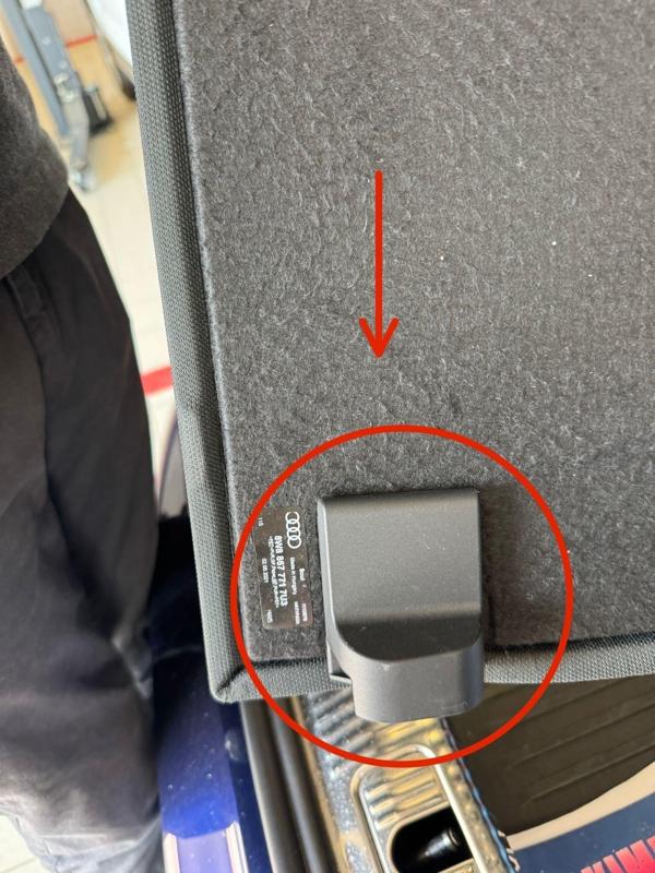 Audi a5 sponge holder