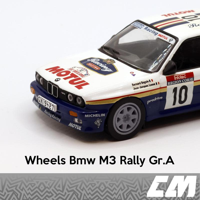 Rally Wheels 1/43 Bmw M3 e30 Ixo