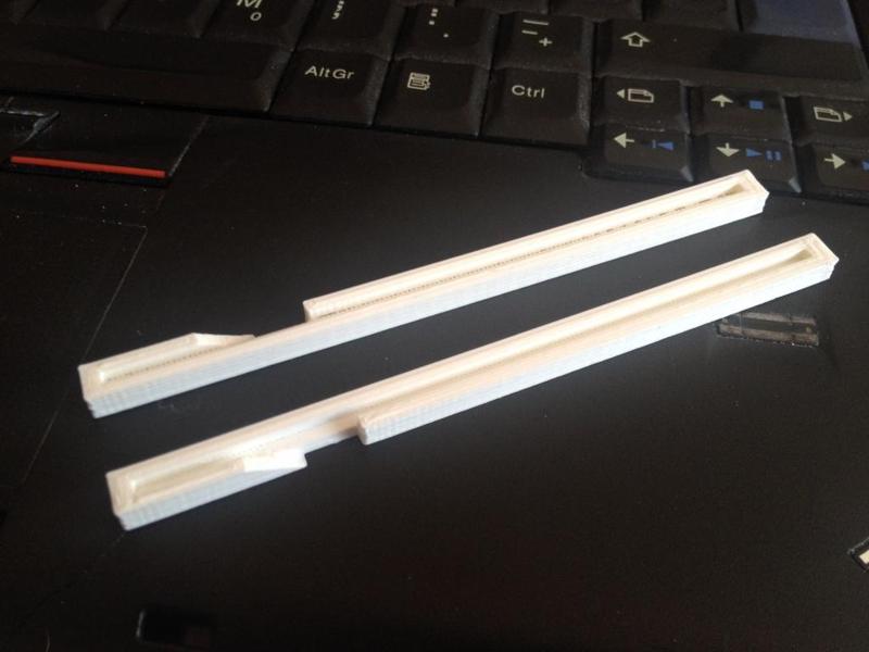 Mini Catapult - Supports for the base