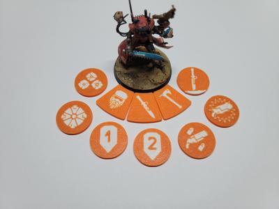 KT24 Hernkyn Yaegir Tokens (deboss and multicolor)