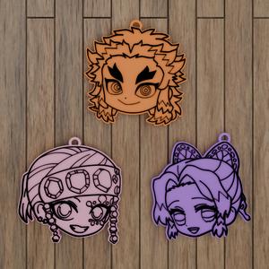 Kimetsu No Yaiba Keychains Pack#3
