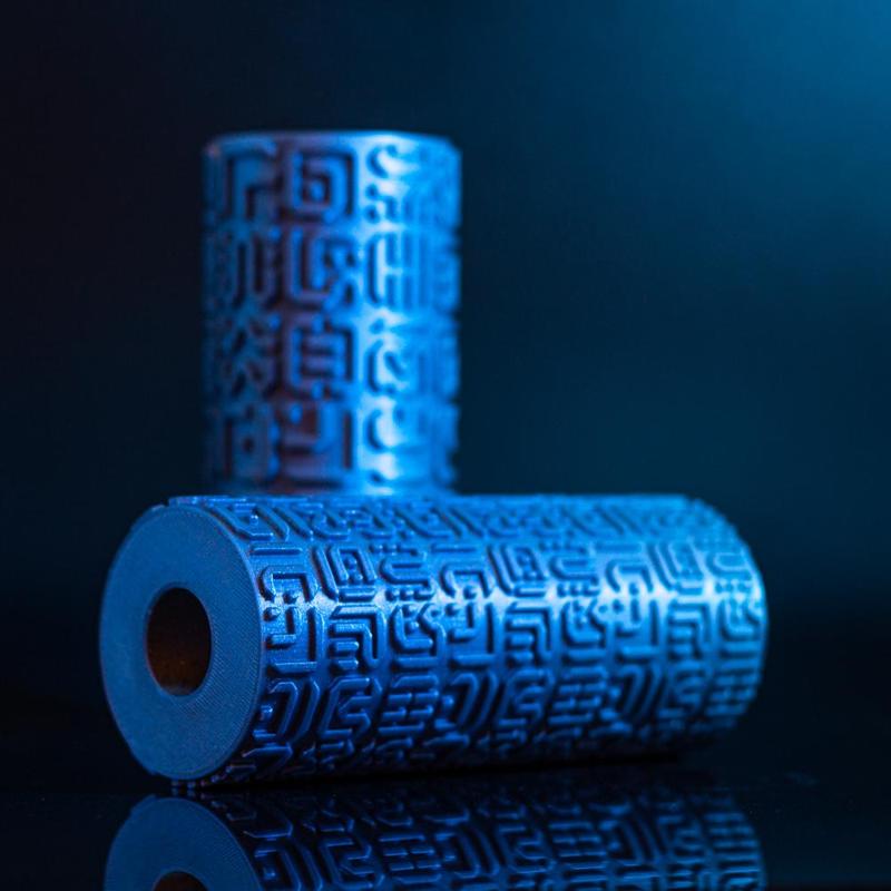 Sheikah Alphabet Rolling Pin - Zelda Cookies