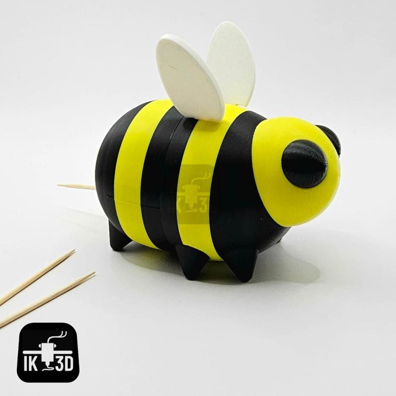 Bee Toothpick Holder / 3MF Included