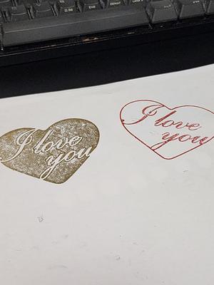 Heart Shaped Stamp