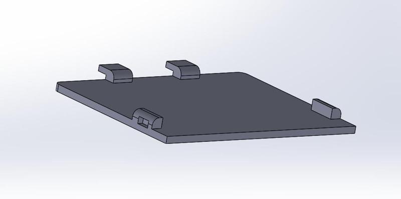 Hero Jr remote battery cover