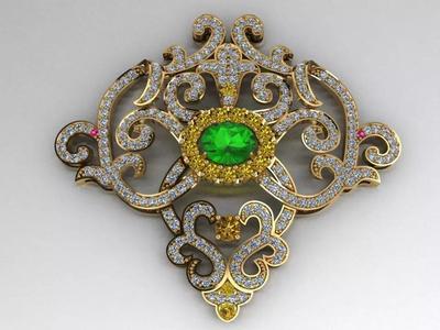 Arabic style pendant   515