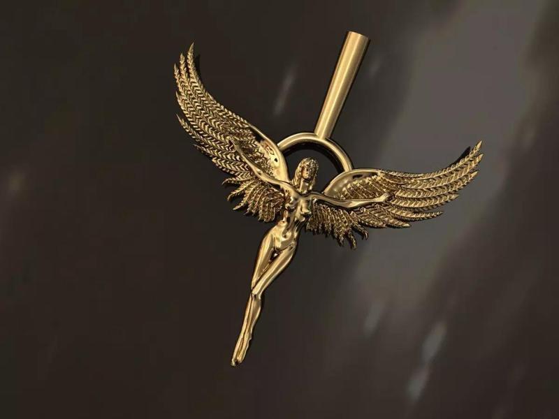 Angel pendant 3