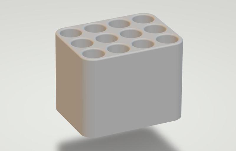 12 Slot 510 Cart Holder Block