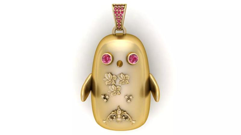 ANIMAL PENDANT 3D PRITNABLE MODEL