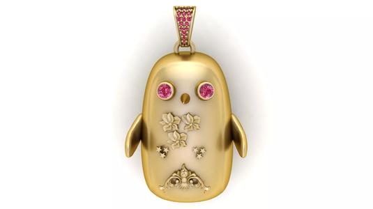 ANIMAL PENDANT 3D PRITNABLE MODEL