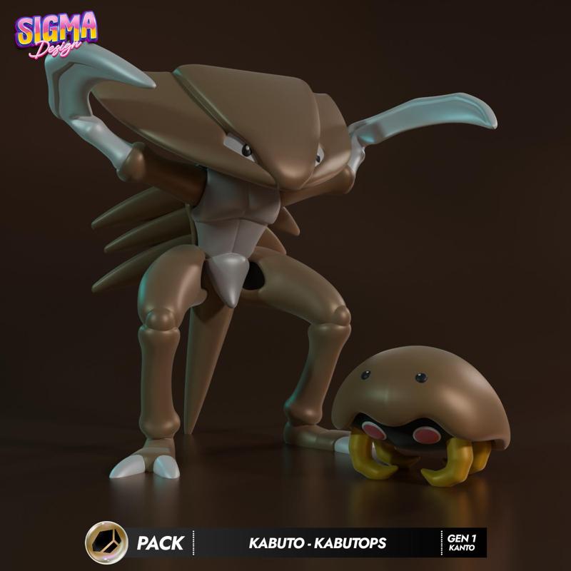 pack - kabuto kabutops