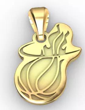 BASKET BALL PENDANT