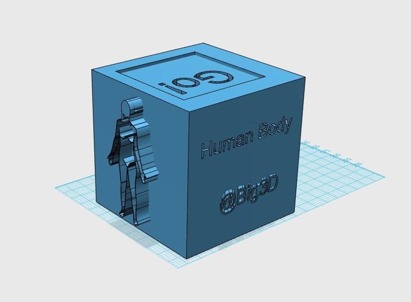 Human Body Dice - Big3D