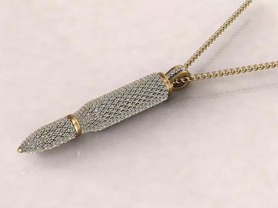Bullet pendant 38