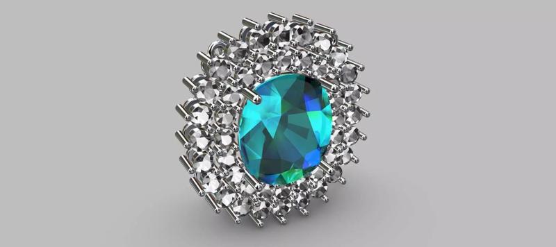 Pendant Stone 11 98x10 37x5 14mm