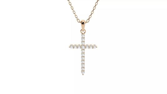 Jesus Holy Cross Pendant 3dm stl renders details