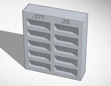 Pellet Holder for .177 & .22