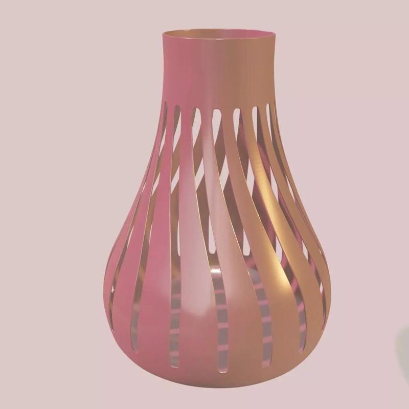 Fency Flower Vase Decoration Piece 3d Printable Model