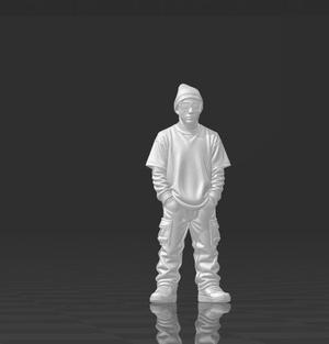 😎 Urban Youth Figure with Beanie and Sunglasses - Urban Youth Figure with Beanie and Sunglasses 1/64
