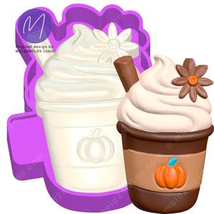 3D Pumpkin Spice Freshie STL Mold Housing
