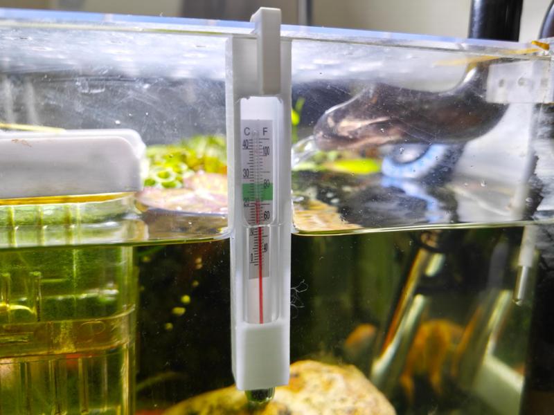 Xiaopang Thermometer Fish Tank Holder Casing for 6mm Fish Tank Wall Thickness