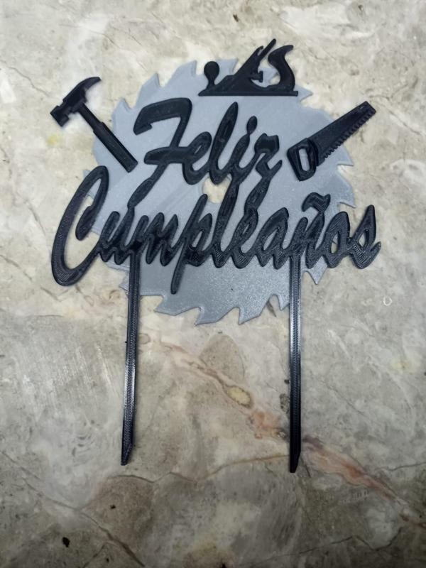 Cake topper Carpenter