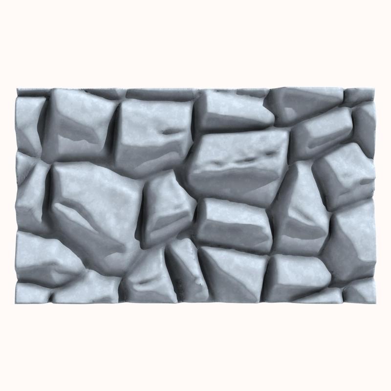 Stone wall 204