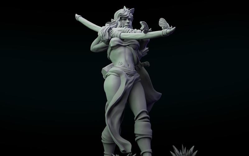 Elf archer Ara Sarmyar