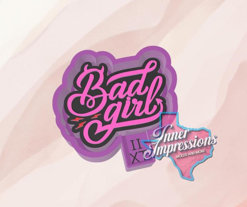 Bad Girl Freshie Mold