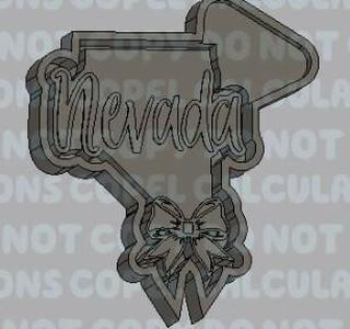 States with Bow Silicone Mold Housing - Nevada
