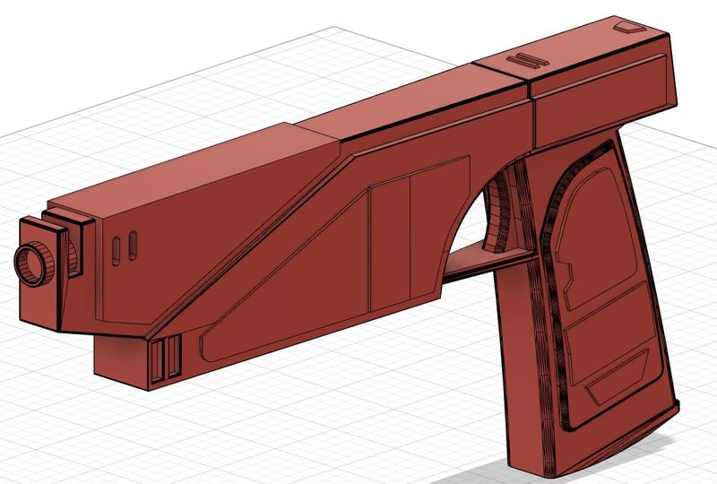 Westar-35 Mandalorian Blaster Sabine (Left)