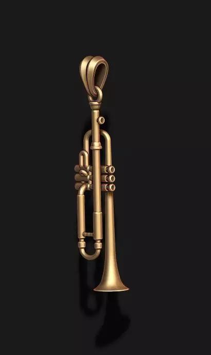 Trumpet pendant
