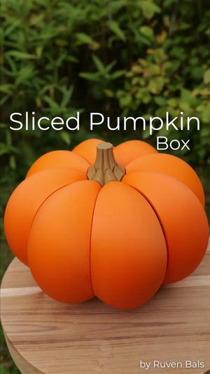 Sliced Pumpkin Box