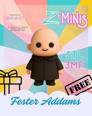 Z-MINIS FESTER ADDAMS FOR FREE
