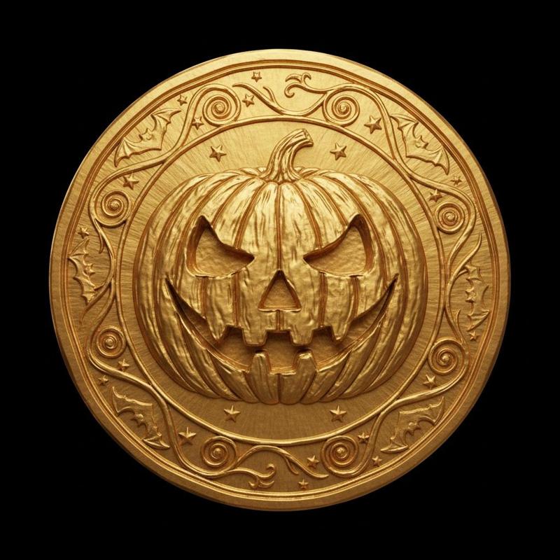 Jack O'Lantern Coin/Medal