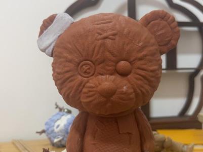 Hirono Sanctuary Bear Doll Multi-part Version