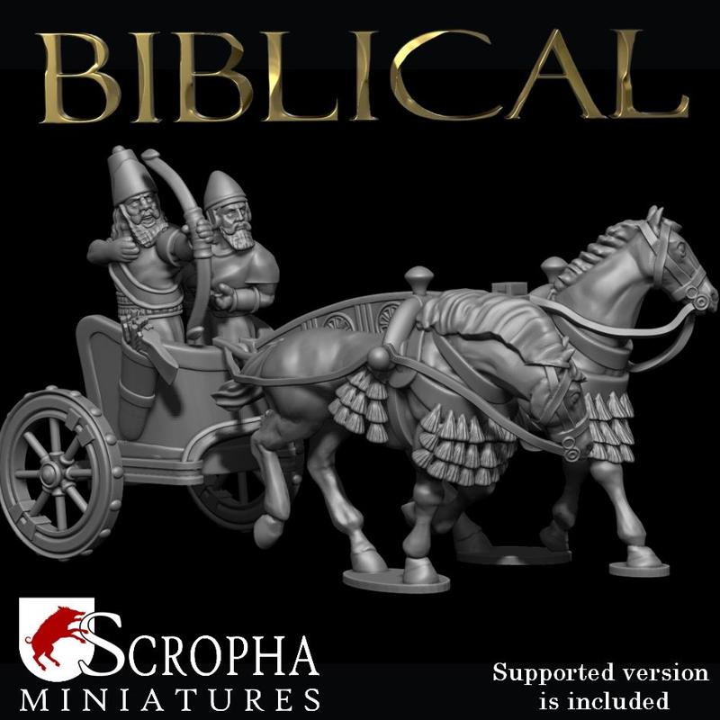 Assyrian two horse chariot