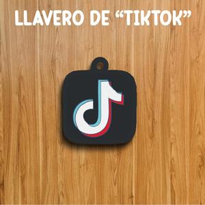 TIKTOK" KEYCHAIN