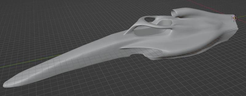 F1 Car Body Model