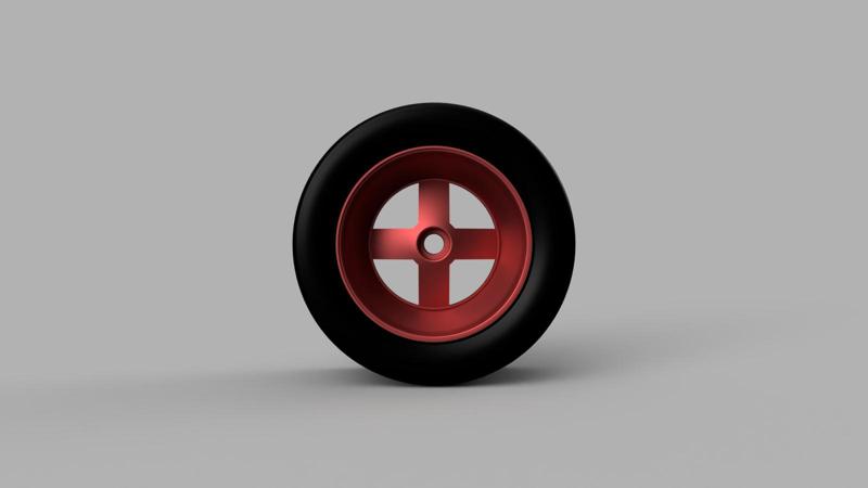 McLaren M23 Ford Tamiya 1:20 wheels set