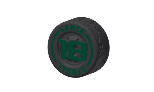 Formula 1 tire no.18