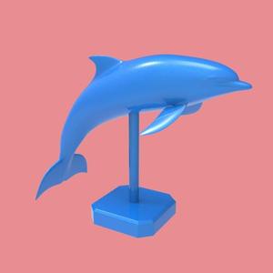 Dolphin Statue