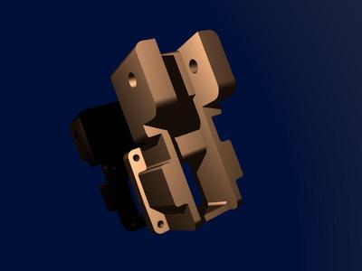 Strong L3K E3Dv6 5cm blower support