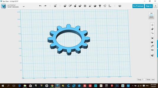 Spur Gear - Circular Pitch (19.722mm) - Pitch Diameter (280.276mm)