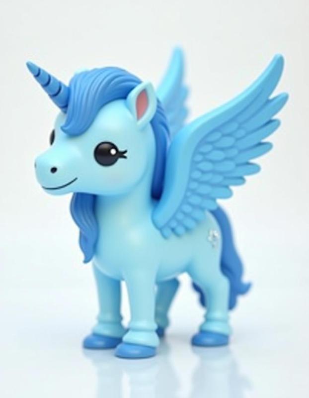 Figura de Unicornio Pegaso