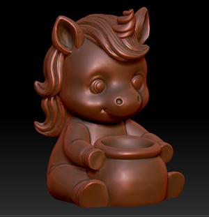 unicorn waterfall incense holder