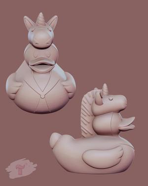 Unicorn duck